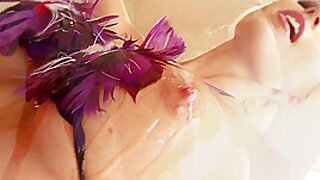 Luna Star, Rikki Six 3 Way Oil Slick - Exclusive Scene - JulesJordan